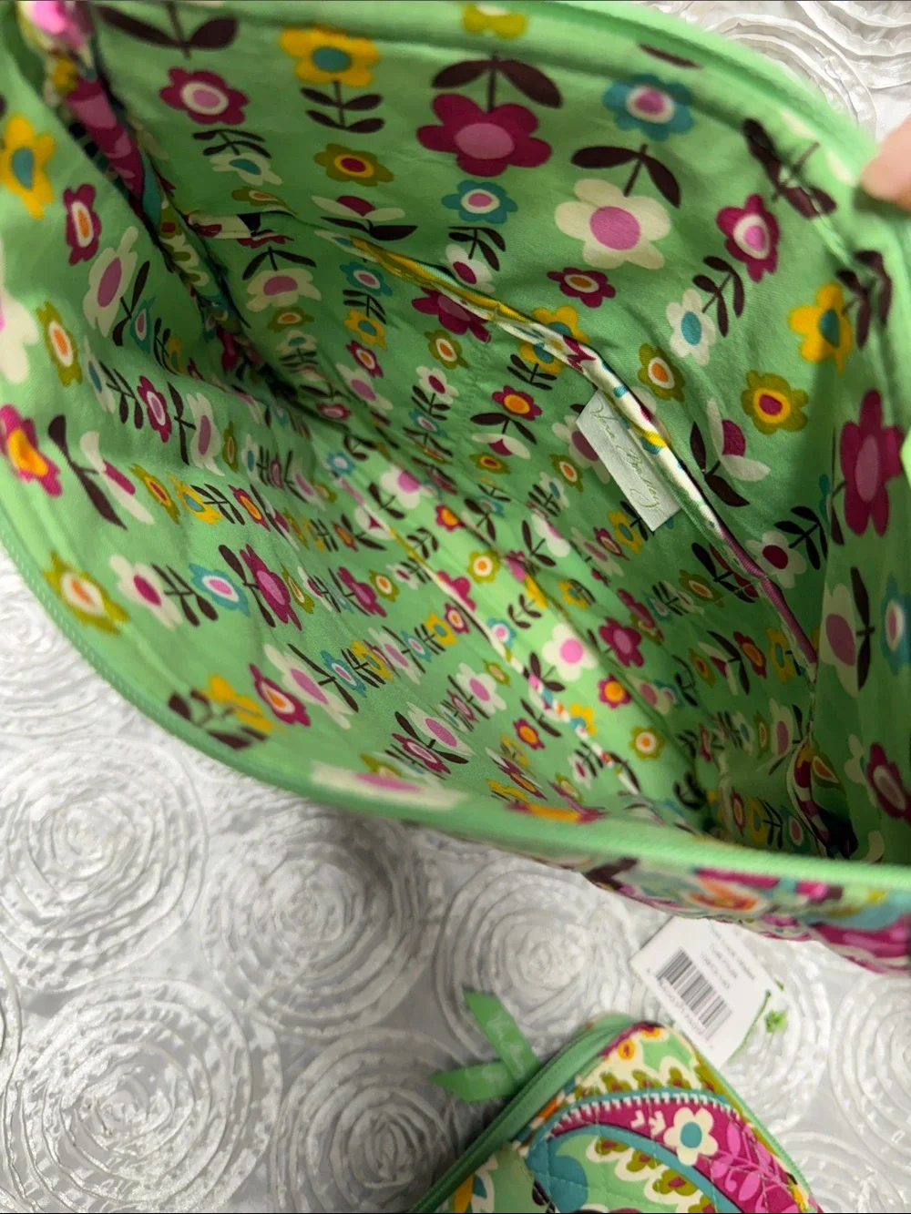 Vera Bradley Tutti-Frutti Hipster Bag, Turn Lock Wallet, & Pouch Combo